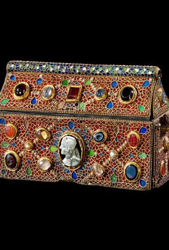 Abbaye de St-Maurice - Le Trésor - Coffret reliquaire de Teudéric